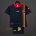 Retro Kids 1996 Spain Away Jersey