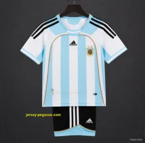 Retro Kids 2006 Argentina Home Jersey