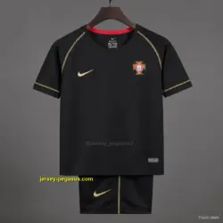 Retro Kids 2006 Portugal Away Jersey