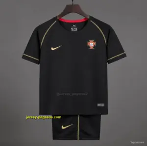 Retro Kids 2006 Portugal Away Jersey