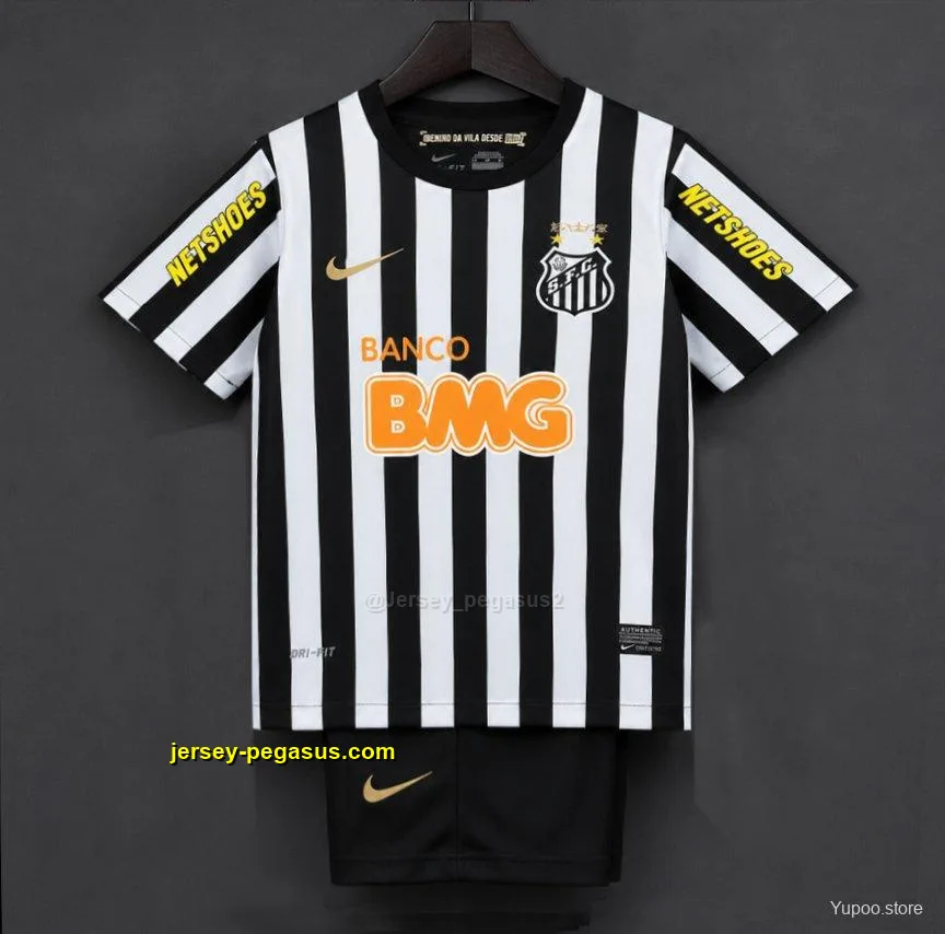 Retro Kids 2013 Santos Away Jersey Retro Kids 2013 Santos Away Jersey