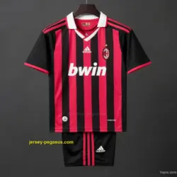 Retro Kids AC Milan Home Jersey