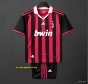 Retro Kids AC Milan Home Jersey