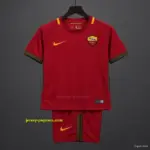 Retro Kids AS Roma Home Jersey
