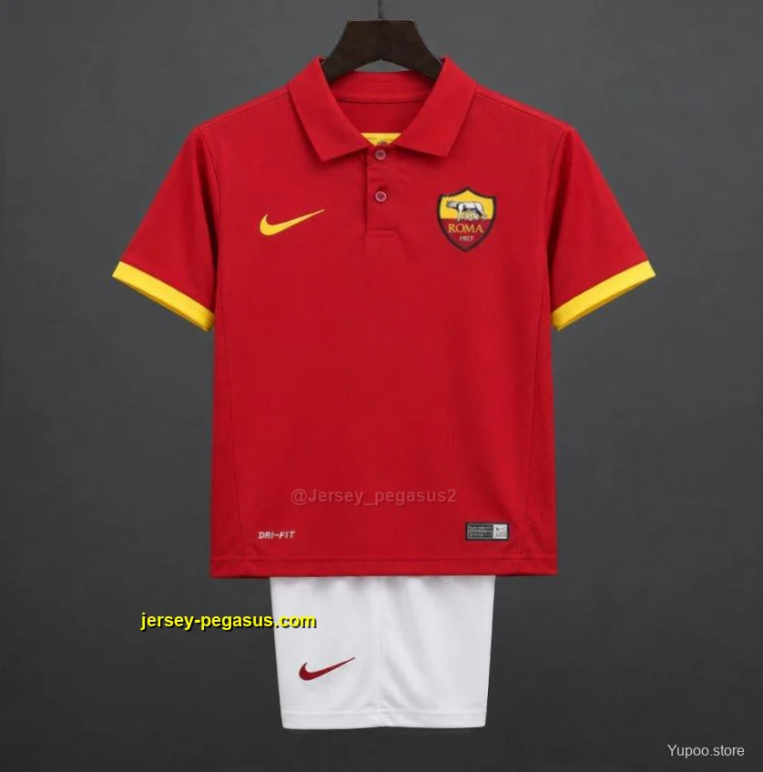 Retro Kids AS Roma Maroon Home Jersey Retro Kids AS Roma Maroon Home Jersey