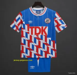 Retro Kids Ajax Away Jersey
