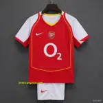 Retro Kids Arsenal Home Jersey
