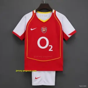 Retro Kids Arsenal Home Jersey
