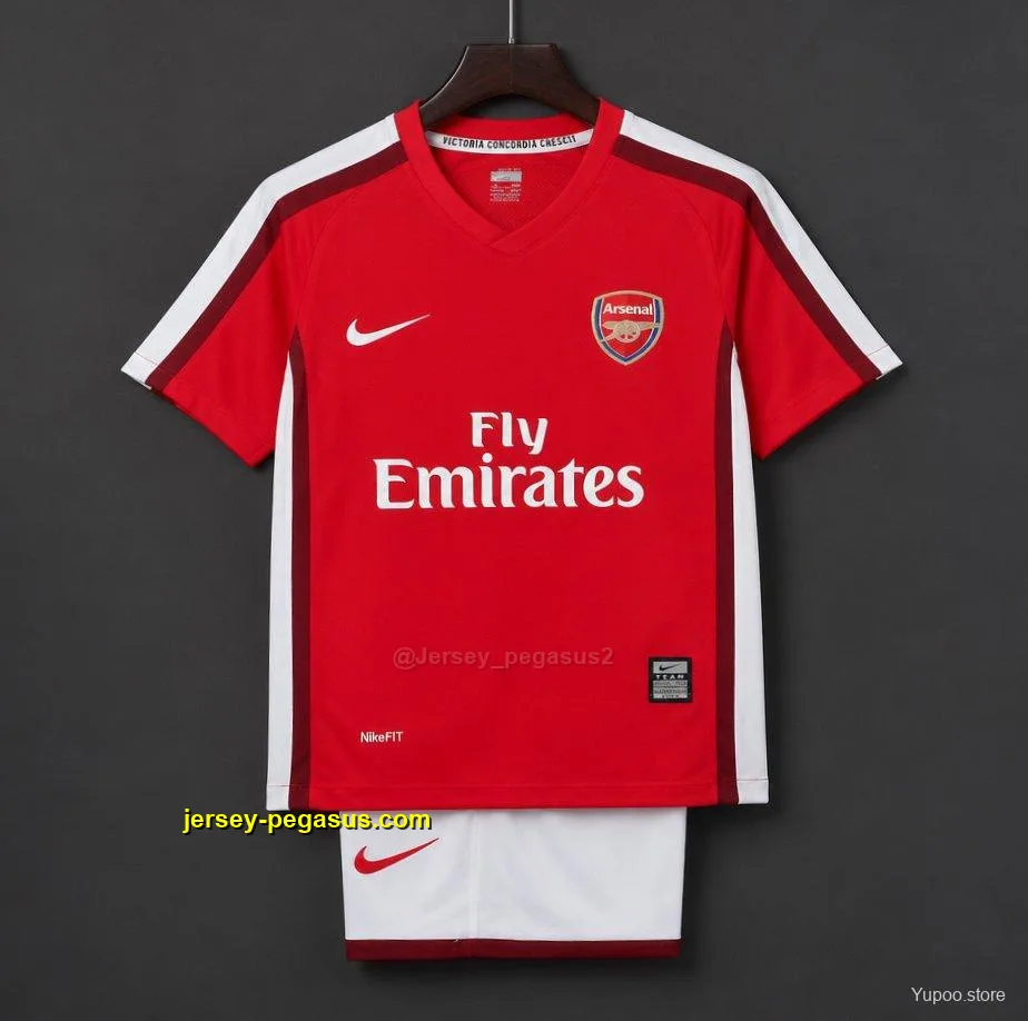 Retro Kids Arsenal Red Home Jersey Retro Kids Arsenal Red Home Jersey