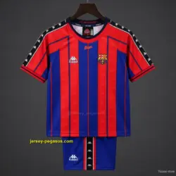 Retro Kids Barcelona Home Jersey