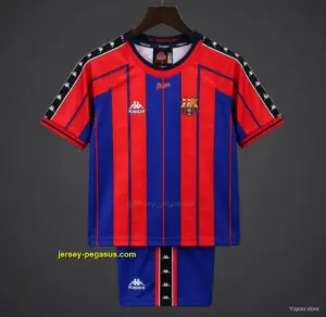 Retro Kids Barcelona Home Jersey