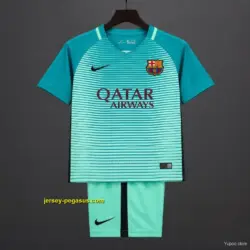 Retro Kids Barcelona Third Away Jersey