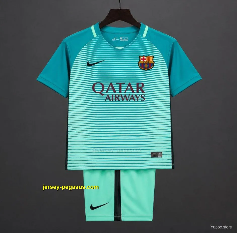 Retro Kids Barcelona Third Away Jersey Retro Kids Barcelona Third Away Jersey