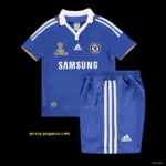 Retro Kids Chelsea Home Champion Jersey