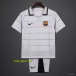 Retro Kids FC Barcelona Away Grey Jersey