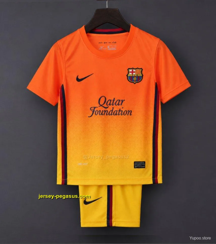 Retro Kids FC Barcelona Away Jersey Retro Kids FC Barcelona Away Jersey