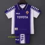 Retro Kids Fiorentina Home Jersey