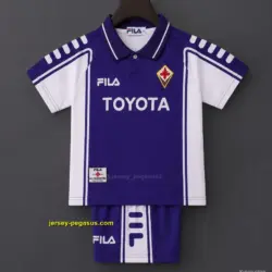 Retro Kids Fiorentina Home Jersey