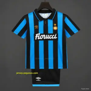 Retro Kids Inter Milan Blue-Black Home Jersey