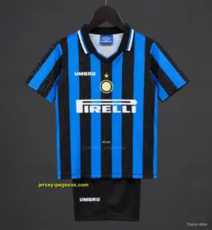 Retro Kids Inter Milan Home Jersey