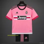 Retro Kids Juventus Away Pink Jersey