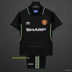 Retro Kids Manchester United Third Jersey