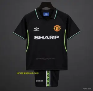 Retro Kids Manchester United Third Jersey