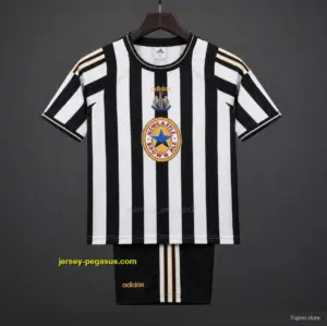 Retro Kids Newcastle United Home Jersey
