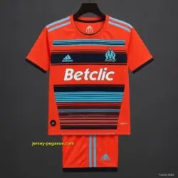 Retro Kids Olympique Marseille Away Jersey