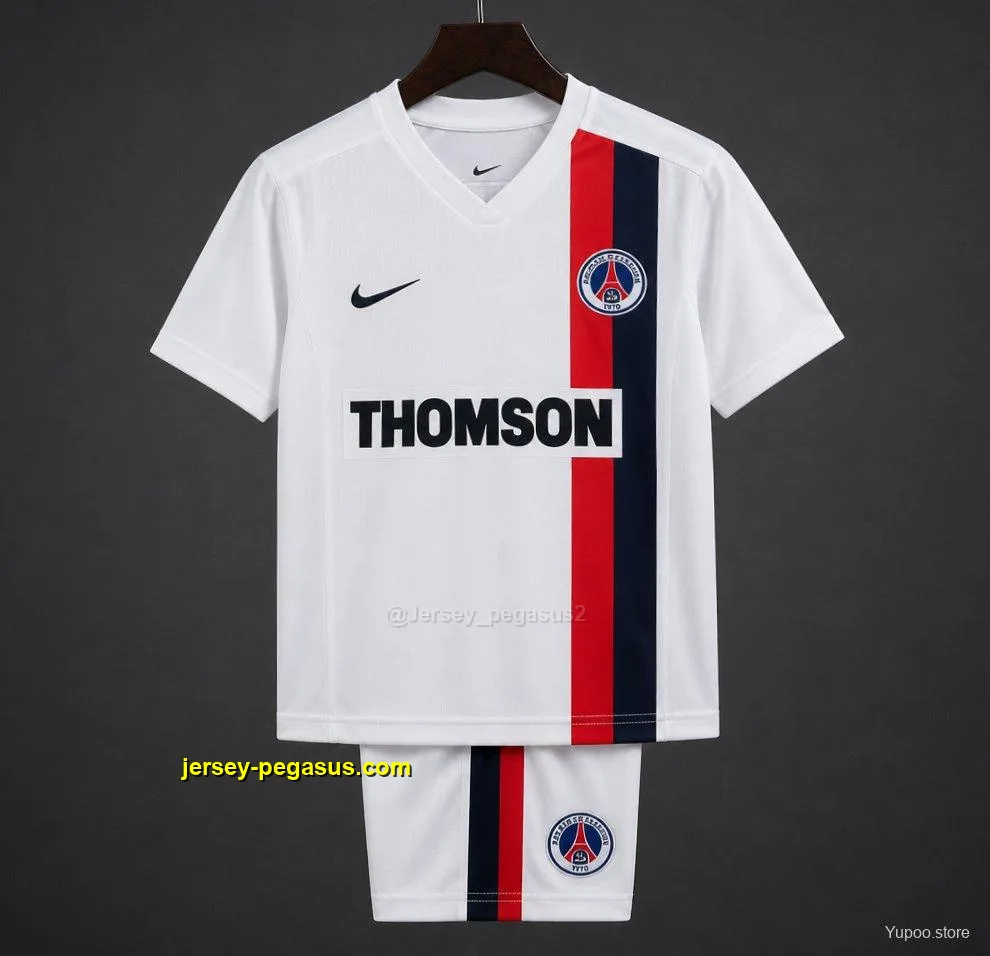 Retro Kids PSGParis Saint-Germain Away Jersey Retro Kids PSGParis Saint-Germain Away Jersey