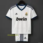 Retro Kids Real Madrid Home Jersey