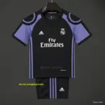 Retro Kids Real Madrid Third Jersey