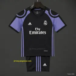 Retro Kids Real Madrid Third Jersey