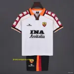 Retro Kids Roma Away Jersey