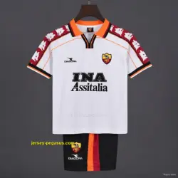 Retro Kids Roma Away Jersey