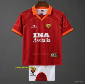 Retro Kids Roma Home Jersey