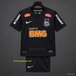Retro Kids Santos Black Jersey