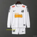 Retro Kids Santos Home Long Sleeve Jersey