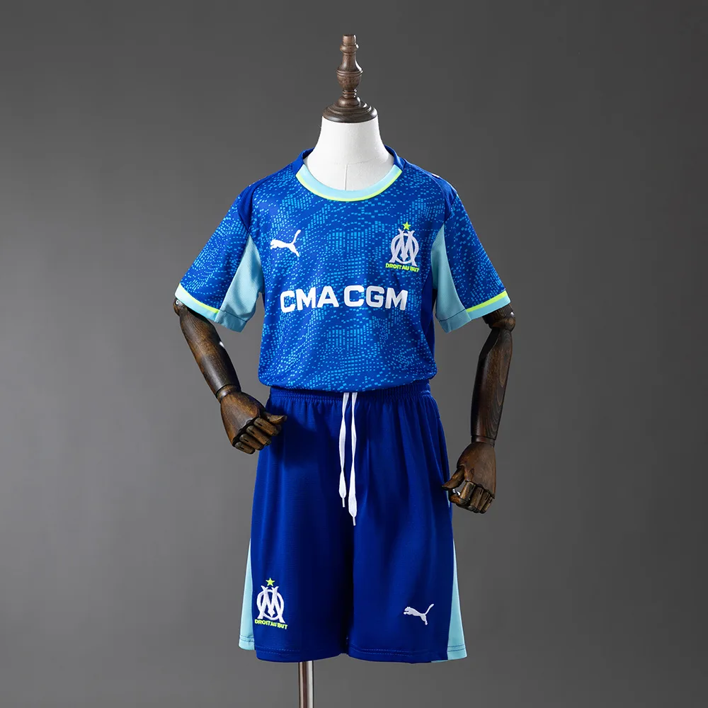 Marseille Third Away Kids Kit Jersey Marseille Third Away Kids Kit Jersey