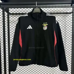 Benfica black windbreaker jacket