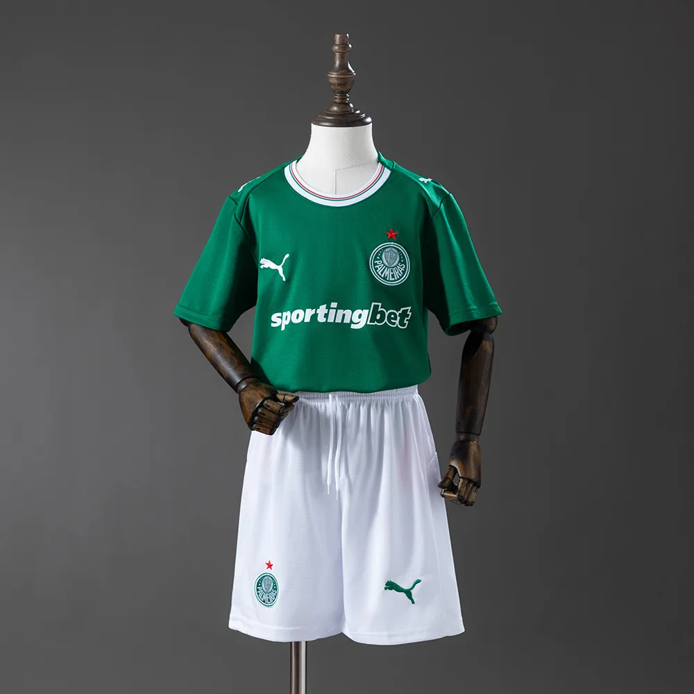 Palmeiras Home Kids Kit Jersey Palmeiras Home Kids Kit Jersey