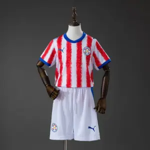 Paraguay 2026 Home Kids Kit Jersey
