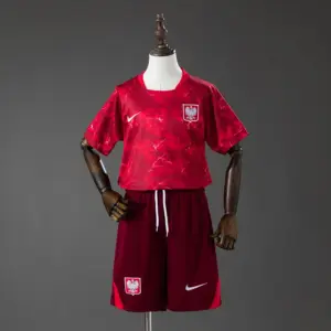 Poland 2026 Away Kids Kit Jersey