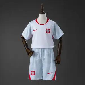 Poland 2026 Home Kids Kit Jersey
