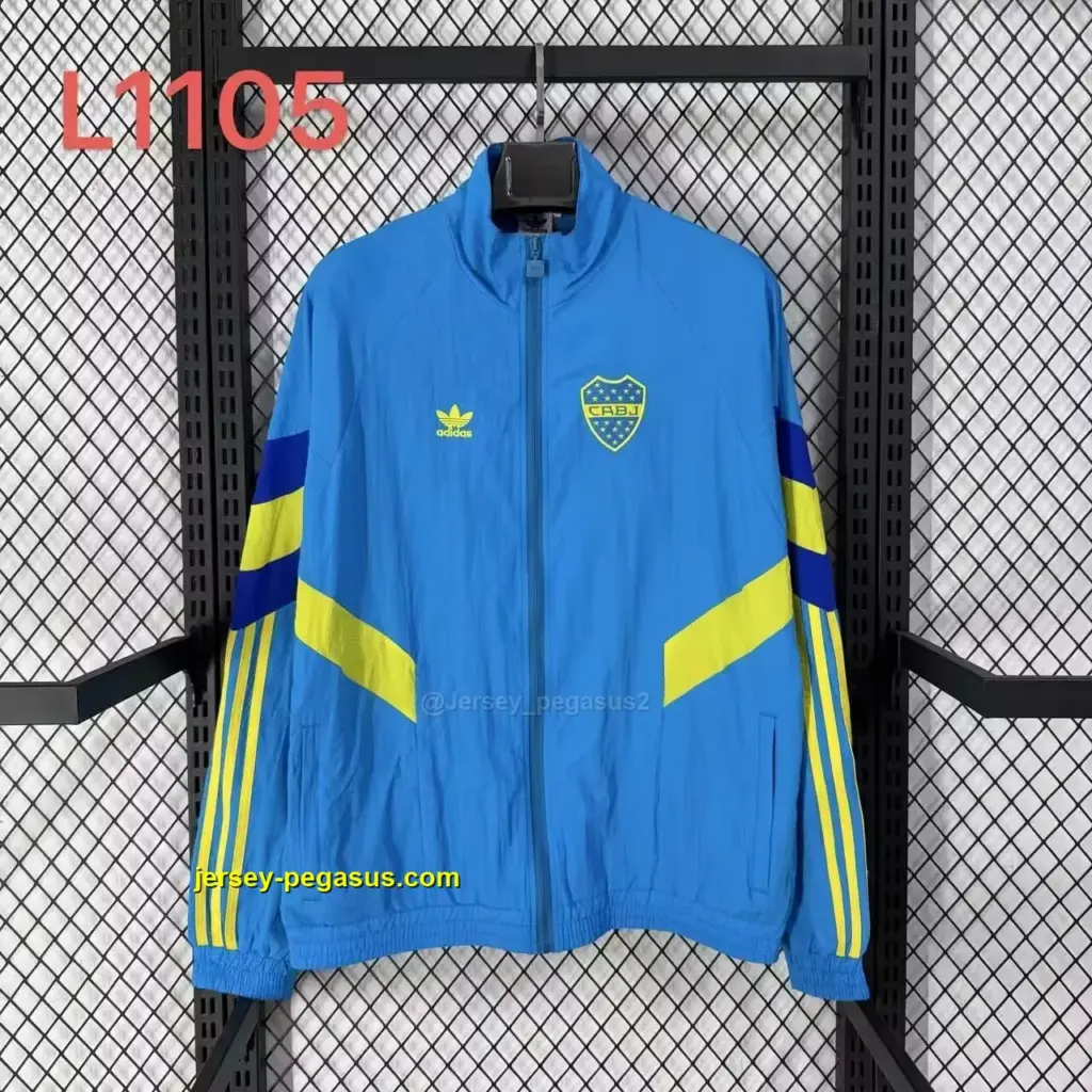 Boca 2026 blue windbreaker jacket