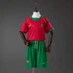 Portugal 2004 Home Retro Kids Kit Jersey