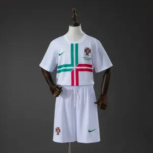 Portugal 2012 Away Retro Kids Kit Jersey