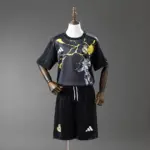 Real Madrid Avengers - Pre-Match(Black) Kids Kit Jersey