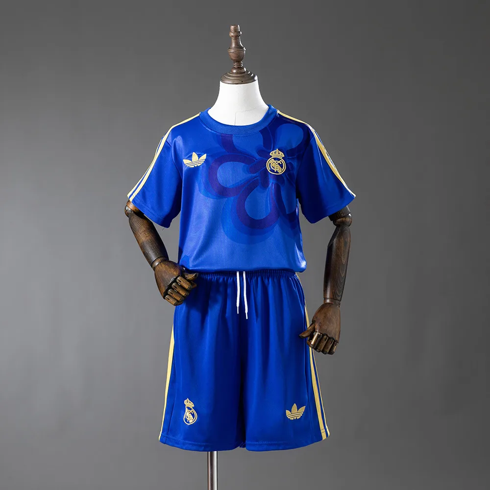 Real Madrid Cultural Story - Blue Kids Kit Jersey Real Madrid Cultural Story - Blue Kids Kit Jersey