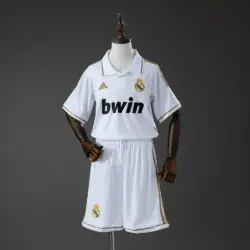 Real Madrid Home Retro Kids Kit Jersey